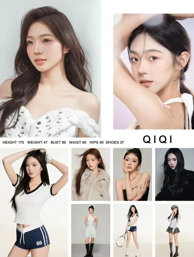 Model comp card 34
