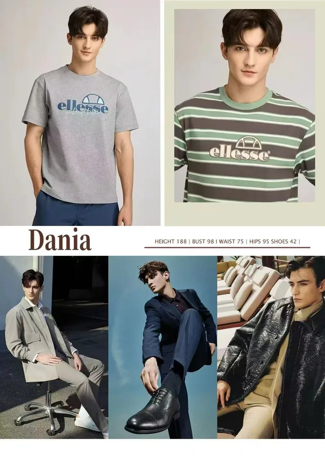 Model comp card 123