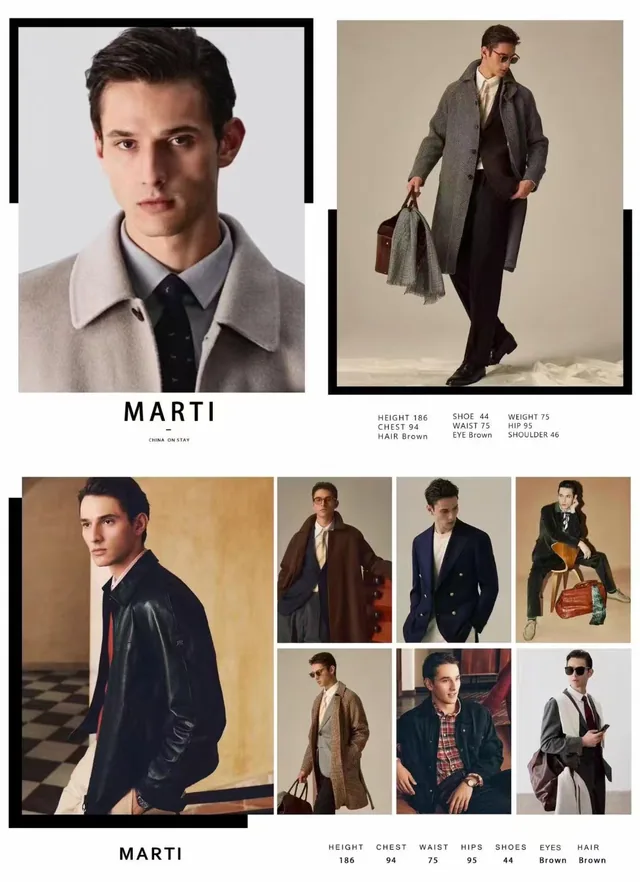 Model comp card 129