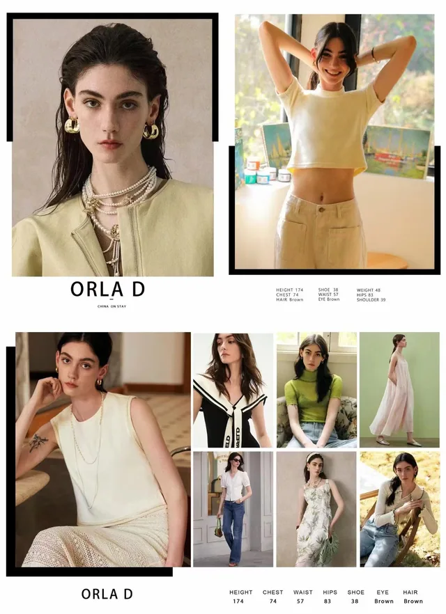 Model comp card 133